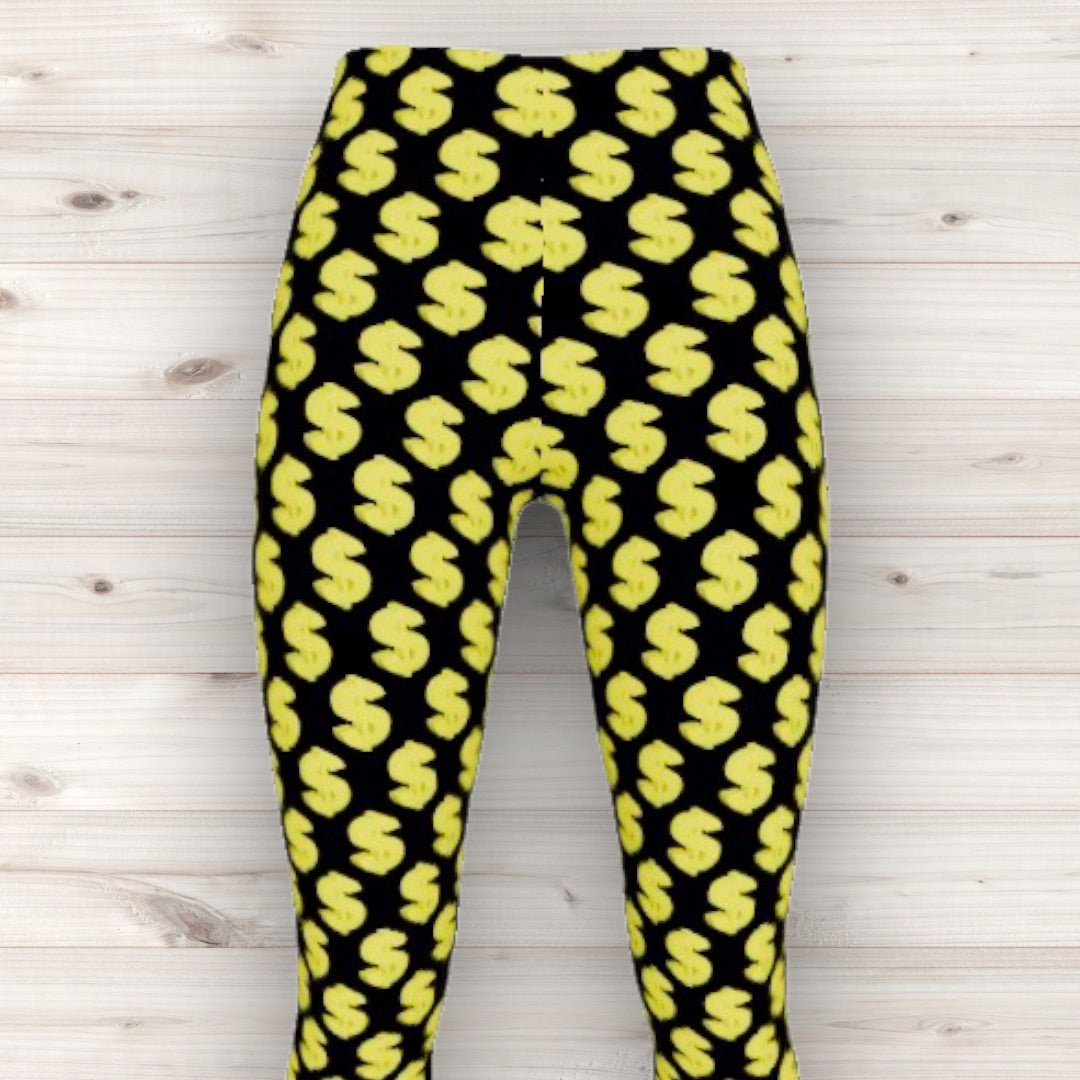 Dollar sign leggings best sale