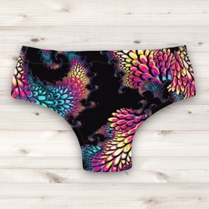 Men's Wrestling Trunks - Ecliptic Print