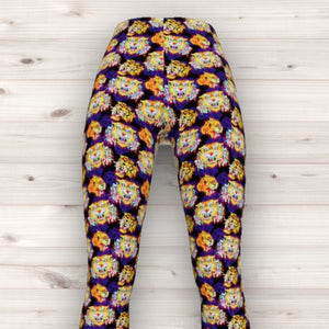 Men's Wrestling Tights - Tiger Print