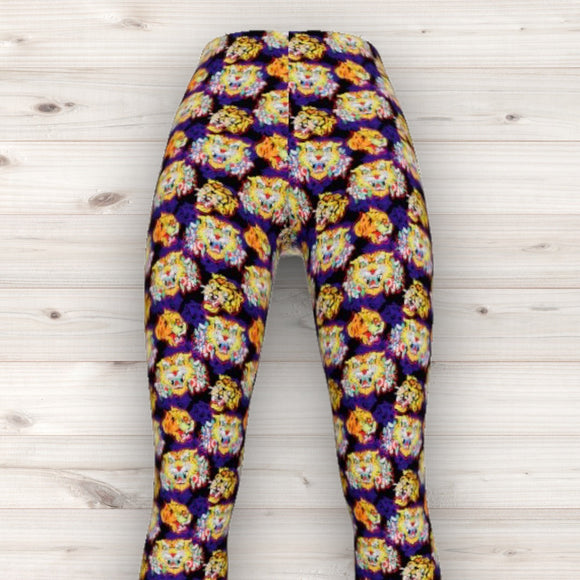 Men's Wrestling Tights - Tiger Print