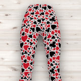 Men's Wrestling Tights - Poker Print