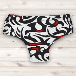Men's Wrestling Trunks - Tattoo Print