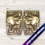 Knee Pad Covers - Metallic Foil