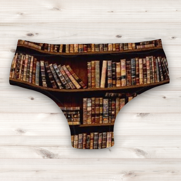 Men's Wrestling Trunks - Books Print