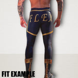 Men's Wrestling Tights - Mega Star Print