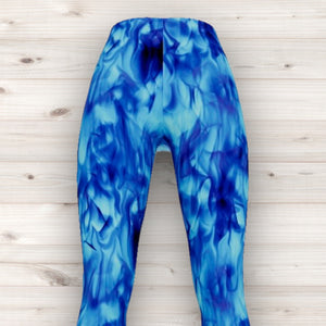 Men's Wrestling Tights - Dark Flare Print