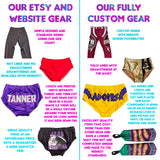 a poster showing the different types of underwear