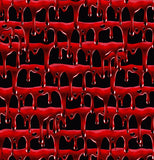 a red and black background with dripping liquid