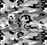 a gray and black camouflage print background