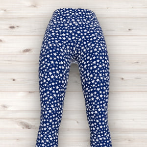 Men's Wrestling Tights - Small Star Print