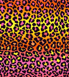 a colorful leopard print background