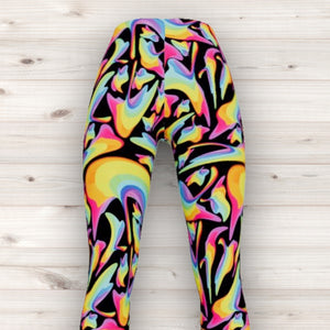 Men's Wrestling Tights - Play Doh Print