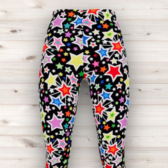 Men's Wrestling Tights - Mega Star Print
