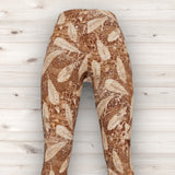 Men's Wrestling Tights - Cave Print
