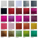 a bunch of different colors of glitter