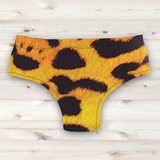 Men's Wrestling Trunks - Leopard Spot Print