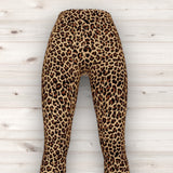 Men's Wrestling Tights - Regular Cheetah Print