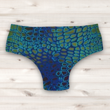 Men's Wrestling Trunks - Komodo Scales Print