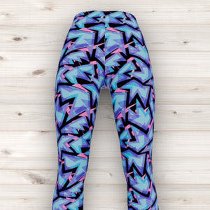 Men's Wrestling Tights - Fragments Print