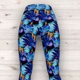 Men's Wrestling Tights - Jungle Print