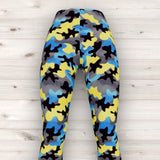 Men's Wrestling Tights - Camo Print