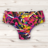 Men's Wrestling Trunks - Action Painting Print