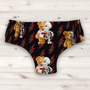 Men's Wrestling Trunks - Bionic Bear Print