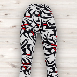 Men's Wrestling Tights - Tattoo Print