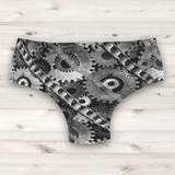 Men's Wrestling Trunks - Cogs Print