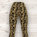 Men's Wrestling Tights - Ornate Print