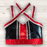 Women's Wrestling Crop Top - Alexa Cosplay Red