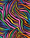 a very colorful pattern with a lot of lines