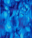 a blue background with a lot of smoke